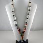 Bohemian Style Natural gemstone Pendant (Black)Necklace