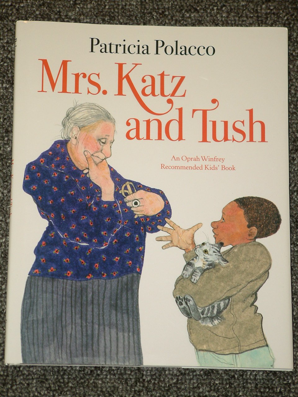 Mrs. Katz and Tush by Patricia Polacco HB DJ