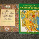 A Coloring Book of Ancient Ireland and A Story of the Book of Kells