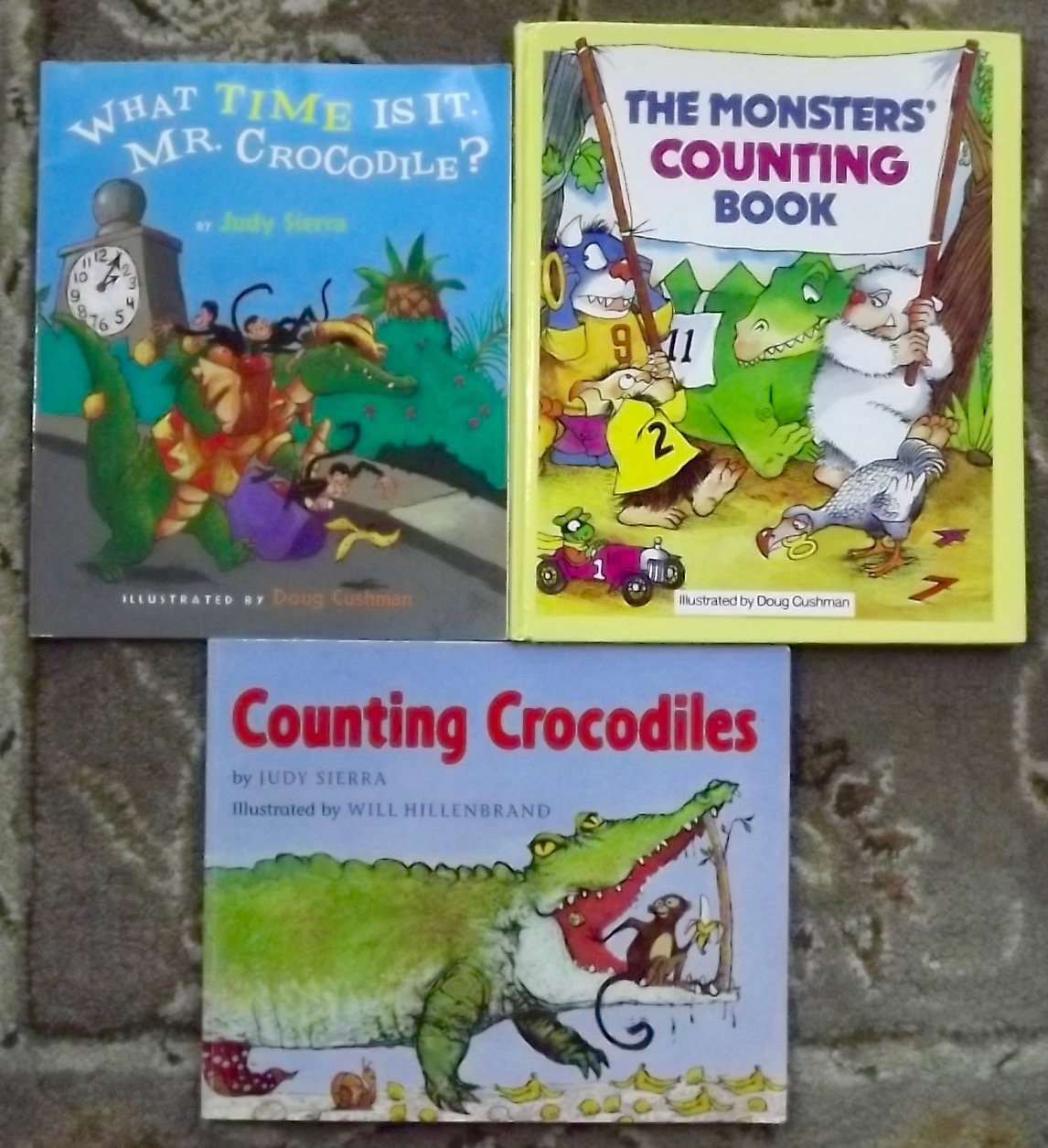 Counting Crocodiles, What Time is It Mr. Crocodile, The Monsters