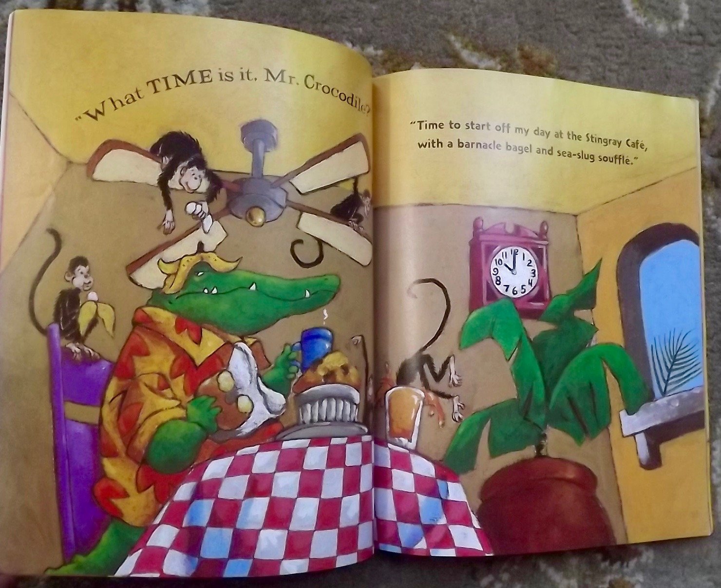 Counting Crocodiles, What Time is It Mr. Crocodile, The Monsters