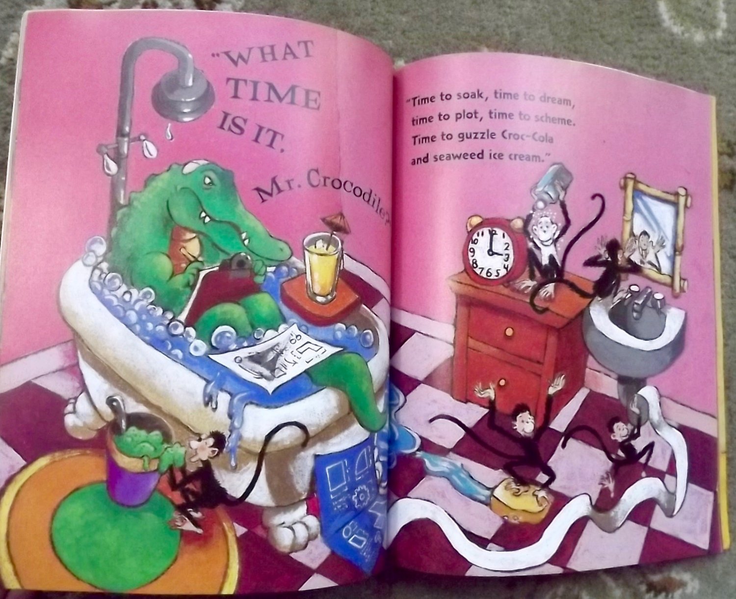 Counting Crocodiles, What Time is It Mr. Crocodile, The Monsters