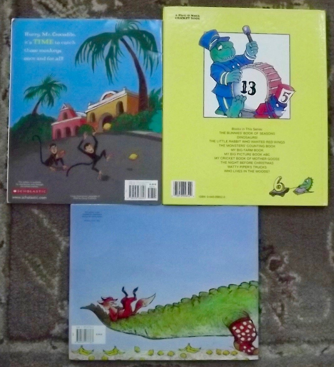 Counting Crocodiles, What Time is It Mr. Crocodile, The Monsters