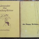2 David Cornel DeJong books Alexander the Monkey-Sitter, the Happy Birthday Umbrella