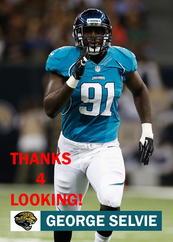 SELVIE 2012 JACKSONVILLE JAGUARS FOOTBALL CARD