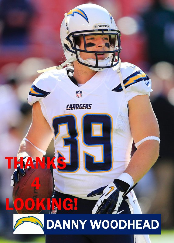 woodhead jersey chargers