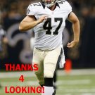 JUSTIN DRESCHER 2013 NEW ORLEANS SAINTS FOOTBALL CARD