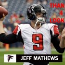 JEFF MATHEWS 2014 ATLANTA FALCONS FOOTBALL CARD