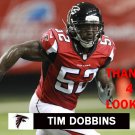 TIM DOBBINS 2014 ATLANTA FALCONS FOOTBALL CARD