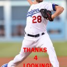 BUD NORRIS 2016 LOS ANGELES DODGERS  BASEBALL CARD