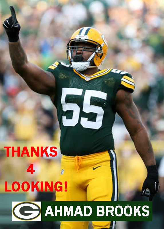 AHMAD BROOKS 2017 GREEN BAY PACKERS FOOTBALL CARD
