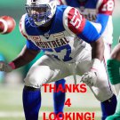CHRIS GREAVES 2017 MONTREAL ALOUETTES CFL FOOTBALL CARD