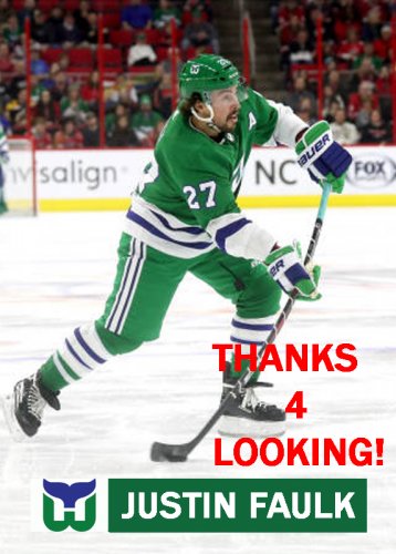 justin faulk carolina hurricanes jersey