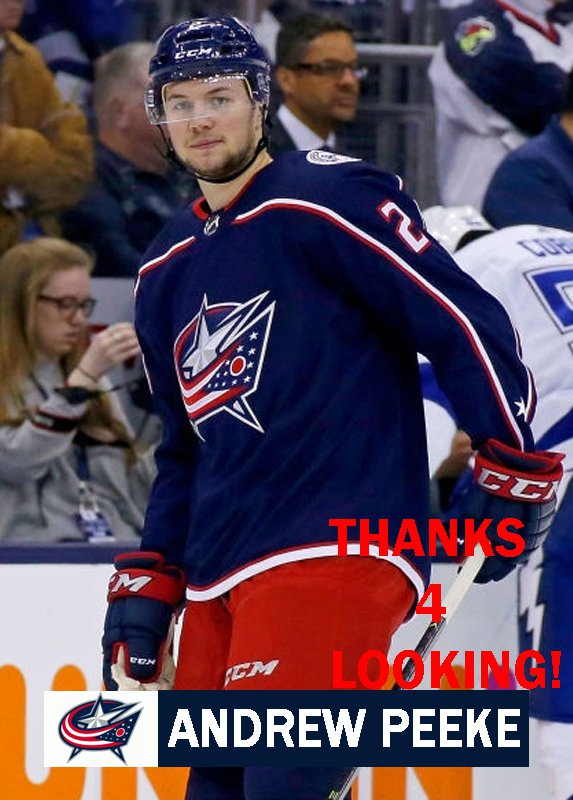 andrew peeke columbus blue jackets