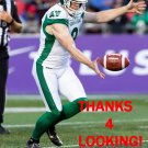 JON RYAN 2019 SASKATCHEWAN ROUGHRIDERS CFL FOOTBALL CARD