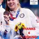 LILLY KING 2020 TEAM USA OLYMPIC CARD *** BRONZE MEDAL WINNER!***