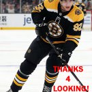 TOMAS NOSEK 2021-22 BOSTON BRUINS HOCKEY CARD