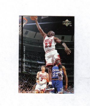 MICHAEL JORDAN 95-96 UPPER DECK SLAM & JAMS #352