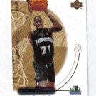 KEVIN GARNETT 00-01 UPPER DECK OVATION #31