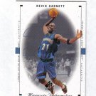 KEVIN GARNETT 98-99 SP AUTHENTIC #53