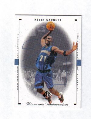 KEVIN GARNETT 98-99 SP AUTHENTIC #53