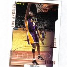KOBE BRYANT 00-01 COLLECTORS CHOICE CHECKLIST #189