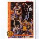 MAGIC JOHNSON / DAVID ROBINSON / JOHN STOCKTON / PATRICK EWING 92-93 HOOPS TRIVIA #485
