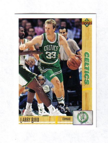 LARRY BIRD 91-92 UPPER DECK #344