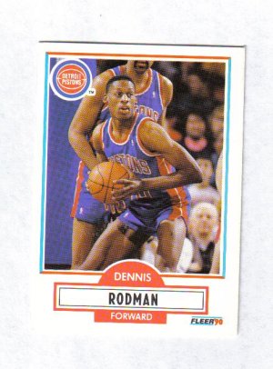 DENNIS RODMAN 90-91 FLEER #59