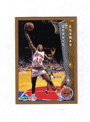 DENNIS RODMAN 92-93 FLEER #239