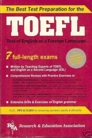 TOEFL BEST TEST PREPARATION ENGLISH AS A FOREIGN LANGUA