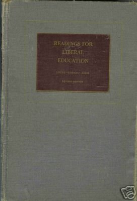 READINGS FOR LIBERAL EDUCATION