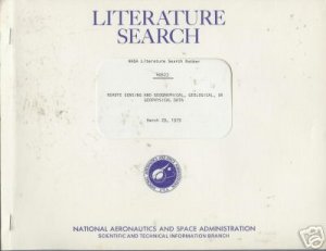 LITERATURE SEARCH NASA number 40623 1979