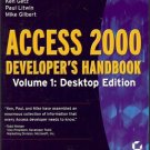 ACCESS 2000 DEVELOPER'S HANDBOOK VOL 1 DESKTOP EDITION