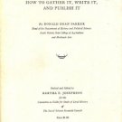 LOCAL HISTORY HOW TO GATHER IT WRITE IT AND PUBLISH IT