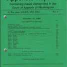 WASHINGTON APPELLATE REPORTS October 13, 1998