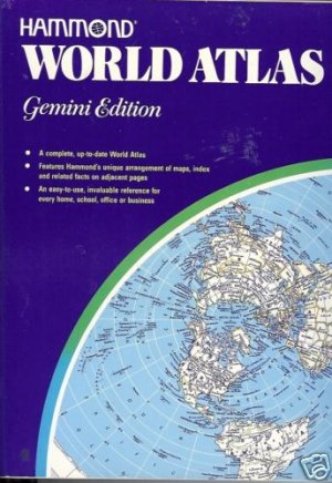 HAMMOND WORLD ATLAS Gemini Edition