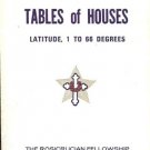 SIMPLIFIED SCIENTIFIC TABLES OF HOUSES 1 TO 66 DEGREES