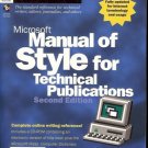 MICROSOFT MANUAL OF STYLE  TECHNICAL PUBLICATIONS 2ND E