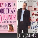 THE ULTIMATE WEIGHT SOLUTION F/TEENS LOT OF 2 BOOKS