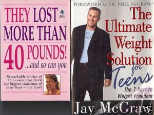 THE ULTIMATE WEIGHT SOLUTION F/TEENS LOT OF 2 BOOKS