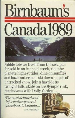 BIRNBAUM'S CANADA 1989 Travel Guide