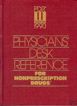 PDR 1990 PHYSICIANS'  DESK REFERENCE FOR NONPRESCRITION