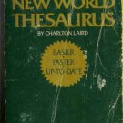 WEBSTER'S NEW WORLD THESAURUS By Charlton Laird