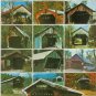 VERMONT COVERED BRIDGES POSTCARD RPPC
