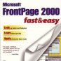 MICROSOFT FRONTPAGES 2000 FAST&EASY COLETTA WITHERSPOON