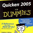QUICKEN 2005 FOR DUMMIES DISCOVER HOW TO MANAGE YOUR FI