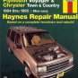 DODGE CARAVAN PLYMOUTH VOYAGER & CHRYSLER TOWN & COUNTR
