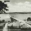 FLOATING BRIDGE ACROSS LAKE WASHINGTON RPPC