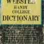 WEBSTER HANDY COLLEGE DICTIONARY 1972